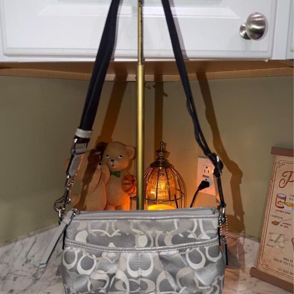 Vintage y2k Coach optic crossbody bag